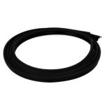 Set protectie jante, calitate Premium, 4 inele din plastic, culoare NEGRU - imagine 2