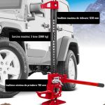 Cric mecanic destinat OFF-ROAD, model "Farm", inaltime 1220 mm (48 inch), sarcina maxima 3 Tone