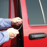 Ornament negru de protectie pentru usa tip U (2 x 65cm) - imagine 4