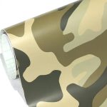 Folie colantare auto CAMUFLAJ DESERT (3m x 1,52m) - imagine 2