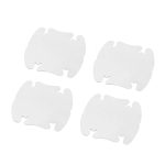 Protectie zgarieturi manere usa, transparent (set 4 buc.) - imagine 5