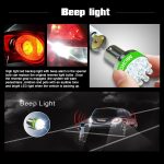 Sirena de mers inapoi cu bec LED 12V, BA15S - imagine 2