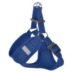 Ham pentru caini de talie mica cu elemente reflectorizante, confortabil, marime XXS, culoare Albastru, AniOne Germany - imagine 2