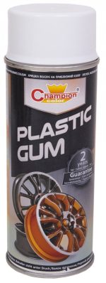 Spray Vopsea Cauciucata pentru Jante, culoare Alba, 400ml, Champion Color - imagine 2