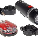 Kit Lampa LED bicicleta Fata + Spate MCE38 SUPERBRIGHT