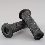 Set 2 buc. Manere Moto/ATV din cauciuc antiderapant, universale, culoare Neagra - imagine 2