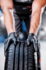 Set 50 manusi de nitril, foarte rezistente, marime XL, culoare albastra - imagine 4