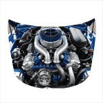 Folie Capota Auto "Hood Art" rezistenta la exterior, marime S (150 x 110cm) - Cod: AVX-CAPOTA-019S - imagine 3