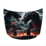 Folie Capota Auto "Hood Art" rezistenta la exterior, marime M (165 x 120cm) - Cod: AVX-CAPOTA-022M - imagine 3