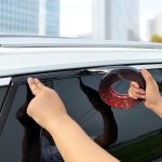 Rola Ornament autoadeziv, 4mm x 15m, culoare Negru Lucios