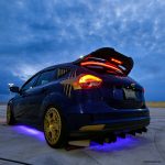 Eleron auto cu lampa stop frana suplimentara pentru autoturisme, 12V, 120cm, Negru - imagine 7