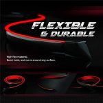 Eleron auto cu lampa stop frana suplimentara pentru autoturisme, 12V, 120cm, Negru - imagine 10