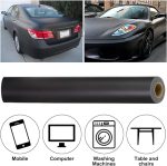 Folie auto pentru colantare integrala, Termoplastica, cu tehnologie "BUBBLE FREE", culoare Negru, finisaj Mat, dimensiune 3,0m x 1,52m - imagine 8