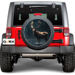 Sticker Auto "Roata de Rezerva" rezistenta la intemperii si raze UV, diametru 55 cm, Cod: AVX-RR08