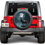 Sticker Auto "Roata de Rezerva" rezistenta la intemperii si raze UV, diametru 55 cm, Cod: AVX-RR09