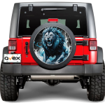 Sticker Auto "Roata de Rezerva" rezistenta la intemperii si raze UV, diametru 55 cm, Cod: AVX-RR10