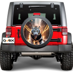 Sticker Auto "Roata de Rezerva" rezistenta la intemperii si raze UV, diametru 55 cm, Cod: AVX-RR16