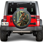 Sticker Auto "Roata de Rezerva" rezistenta la intemperii si raze UV, diametru 55 cm, Cod: AVX-RR19