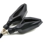 Set 2 lampi Semnalizare Moto cu LED, cu 2 functii, pozitie si semnalizare, 12V - imagine 7