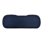 Set 3 piese, protectii scaune si bancheta auto, universale, confortabile, din material textil, culoare Neagra - imagine 5