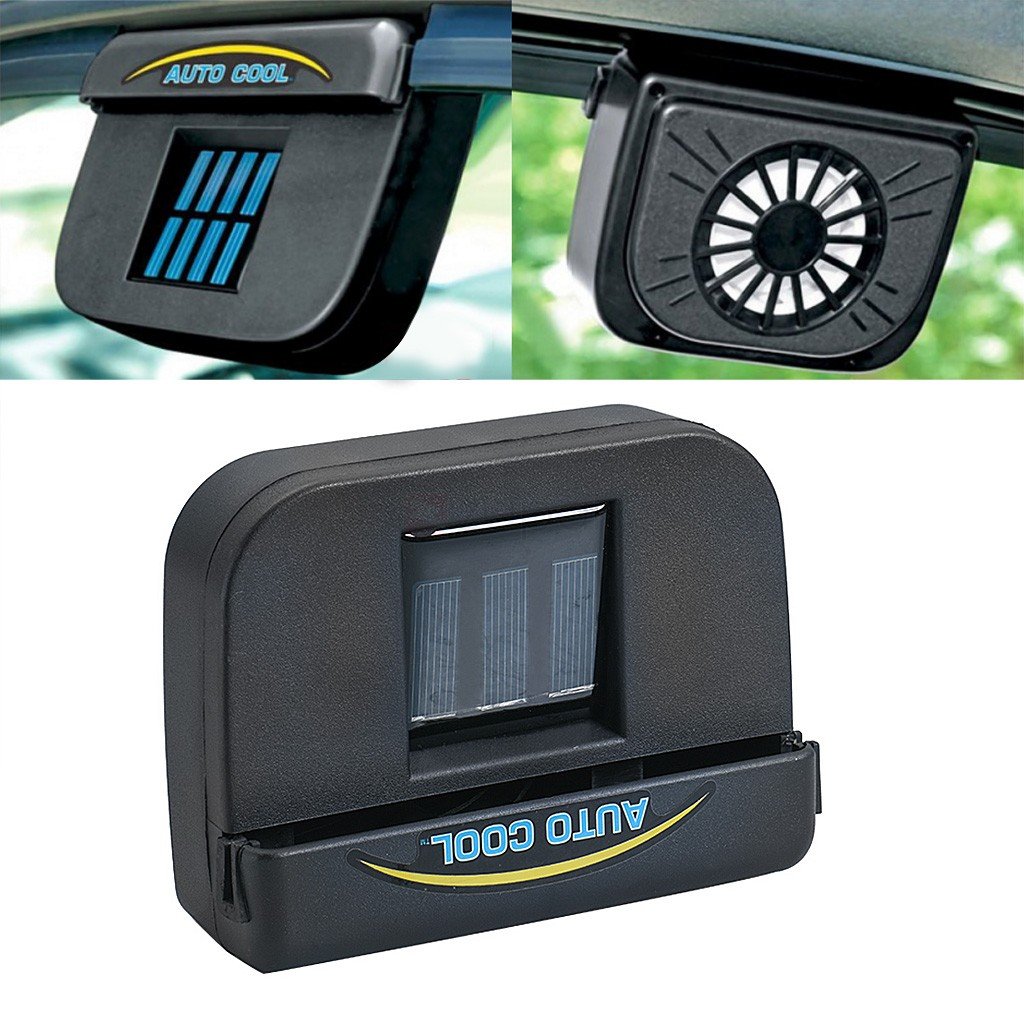 Ventilator auto cu panou solar AG166C - imagine 3