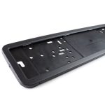 Suport numar inmatriculare din INOX negru mat, LPF 003