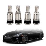 Set 4 buc. Valve din Aluminiu, Premium, pentru Autoturisme sau Autoutilitare