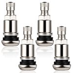 Set 4 buc. Valve din Aluminiu, Premium, pentru Autoturisme sau Autoutilitare - imagine 2