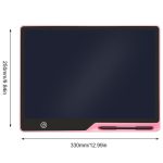 Tableta grafica de 16" pentru copii, culoare Roz, AVX-WT-RYMT-1201-BK-PINK - imagine 4