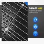 Panou Solar 10W, pentru incarcare baterii de 12V, utilizat in Calatorii, Rulote, Camping, Cabana - imagine 4