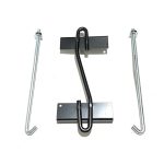 Suport Universal pentru fixare - asigurare baterie auto, metalic, culoare neagra