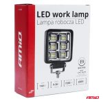 Proiector LED pentru Off-Road, ATV, SSV, putere 144W, culoare 6500K, tensiune 9-36V, dimensiuni 110 x 110 x 35 mm - imagine 4