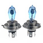 Set 2 becuri halogen H4 - P43 "HOD HI-POWER", putere 90/100W, lumina alba 5000K, 12V, imitatie xenon, cu mufe ceramice - imagine 2