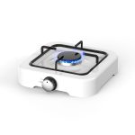 Aragaz de mici dimensiuni cu un singur arzator pentru soferii de camion, rulote, camping, calatorii, dimensiune 26 x 26cm, culoare Alba - imagine 2