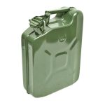 Canistra din metal pentru combustibil, capacitate 10l, culoare verde