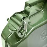 Canistra din metal pentru combustibil, capacitate 10l, culoare verde - imagine 3