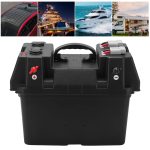 Cutie Ermetica SMART pentru baterie auto, multifunctionala cu terminale externe, voltmetru, pentru calatorii, camping, ambarcatiuni, rulote - imagine 2