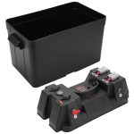 Cutie Ermetica SMART pentru baterie auto, multifunctionala cu terminale externe, voltmetru, pentru calatorii, camping, ambarcatiuni, rulote - imagine 4