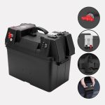 Cutie Ermetica SMART pentru baterie auto, multifunctionala cu terminale externe, voltmetru, pentru calatorii, camping, ambarcatiuni, rulote - imagine 6
