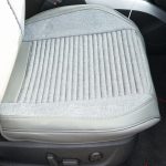 Set huse scaune auto Premium, model BLAZE Luxor, design Sportiv, universale, ergonomice, Piele Ecologica cu insertii textile, culoare Crem/Gri - imagine 5