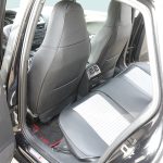 Set huse scaune auto Premium, model BLAZE Prime, design Sportiv, universale, ergonomice, Piele Ecologica cu insertii textile, culoare Negru/Gri - imagine 6