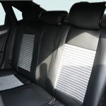 Set huse scaune auto Premium, model BLAZE Prime, design Sportiv, universale, ergonomice, Piele Ecologica cu insertii textile, culoare Negru/Gri - imagine 7