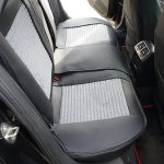 Set huse scaune auto Premium, model BLAZE Prime, design Sportiv, universale, ergonomice, Piele Ecologica cu insertii textile, culoare Negru/Gri - imagine 8