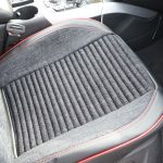 Set huse scaune auto Premium, model BLAZE Torque, design Sportiv, universale, ergonomice, Piele Ecologica cu insertii textile, culoare Negru/Rosu - imagine 5