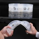 Set 2 inele distantiere pentru intarire arcuri autovehicule, material cauciuc siliconat, marime M - imagine 3