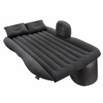 Saltea gonflabila pentru bancheta spate auto, dimensiune 138 x 85cm cu pompa electrica inclusa, culoare Neagra - imagine 3