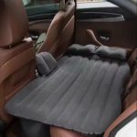 Saltea gonflabila pentru bancheta spate auto, dimensiune 138 x 85cm cu pompa electrica inclusa, culoare Neagra - imagine 2