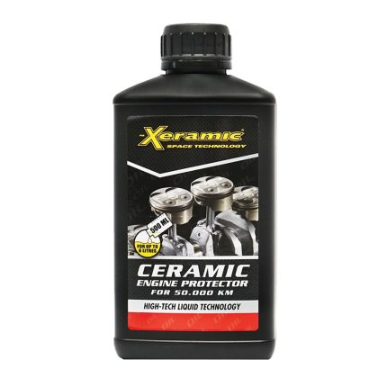 Tratament pentru motor cu Pulbere de Ceramica, flacon 500ml pentru 6 litri ulei, Xeramic