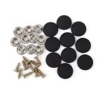 Set 12 clipsuri pentru reparatii tapiterie plafon auto, culoare Negru - imagine 2