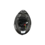 Casca motocross integrala negru mat cu viziera transparenta si ochelari de soare, marimea L, model LION - imagine 6